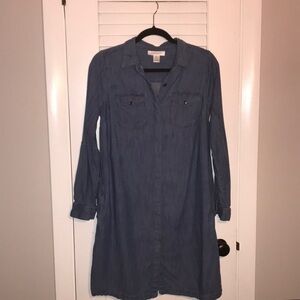 Motherhood Maternity Size Small Denim Dress​​​​